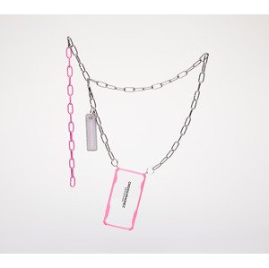 Cross/Phonez Chain Case Silver/ Pink