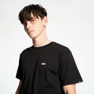 Vans Left Chest Logo Tee Black/ White