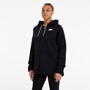 Nike Sportswear W Full-Zip French Terry Hoodie Black/ Black/ White