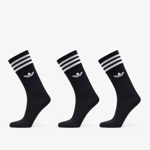 adidas Solid Crew Sock 3-Pack Black/ White