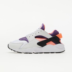 Nike Air Huarache White/ Purple-Bright Mango-Black