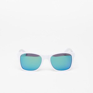 Horsefeathers Foster Sunglasses Gloss White/Mirror Green