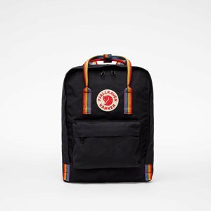 Fjällräven Kånken Rainbow Backpack Black/ Rainbow Pattern