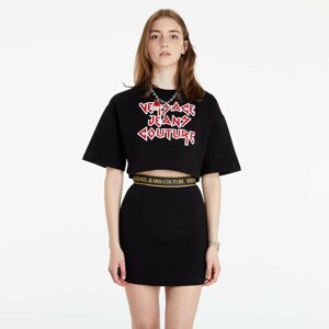 Versace Jeans Couture W 18 Leather T-shirt Black