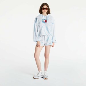 Tommy Jeans Boxy Tie-Dye Flag Hoodie Tie Dye Print