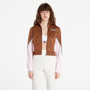 adidas Retro Track Top Wild Brown/ Pink