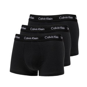 Calvin Klein 3 Pack Low Rise Trunks Black