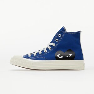 Converse x Comme des Garçons PLAY Chuck 70 Hi Blue Quartz/ Egret