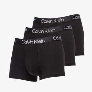 Calvin Klein Structure Cotton Trunk 3-Pack Black