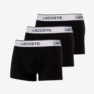 LACOSTE Underwear Trunk 3-Pack Black S