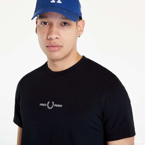 Tričko FRED PERRY Embroidered T-Shirt Black L