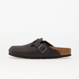 Birkenstock Boston Micro Fibre Desert Dust Black