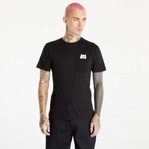 Tričko RIPNDIP Lord Nermal Pocket Tee Black XXL