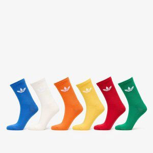 adidas Trefoil Cushion Crew Sock 6-Pack Multicolor