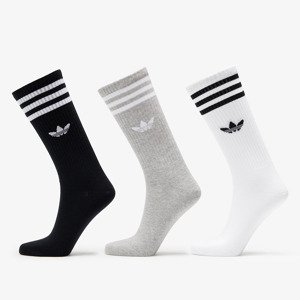 adidas High Crew Sock 3-Pack White/ Mgreyh/ Black S