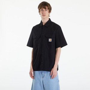 Košeľa Carhartt WIP Short Sleeve Craft Shirt UNISEX Black XS