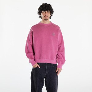 Carhartt WIP Nelson Sweatshirt UNISEX Magenta Garment Dyed