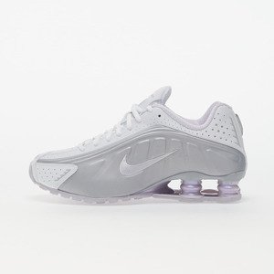 Nike W Shox R4 White/ Barely Grape-Mtlc Platinum