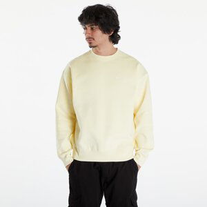 Nike Solo Swoosh Men's Fleece Crew Alabaster/ White