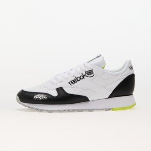 Reebok Classic Leather Core Black/ Ftw White/ Acid Yellow