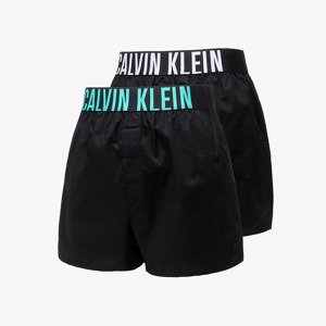 Calvin Klein Cotton Stretch Slim Trunks 2-Pack Black S