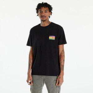 Tommy Jeans Oversized Serif Flag Back Logo T-Shirt Black