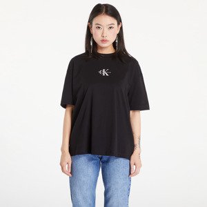 Tričko Calvin Klein Jeans Monogram Boyfriend T-Shirt Black L