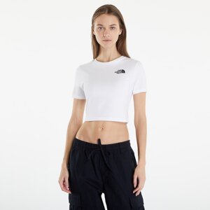 Tričko The North Face Crop S/S Tee TNF White XS