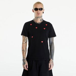 Comme des Garçons PLAY Short Sleeve Logo Print T-Shirt UNISEX Black