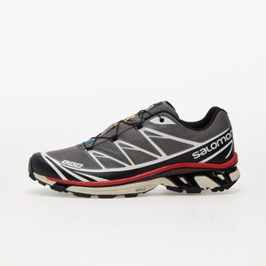 Salomon XT-6 Pewter/ Black/ Aurora Red