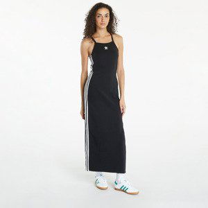 Šaty adidas 3 Stripe Dress Maxi Black S