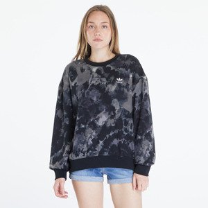 Mikina adidas Tie-Dyed Crew Sweatshirt Black/ Multicolor L