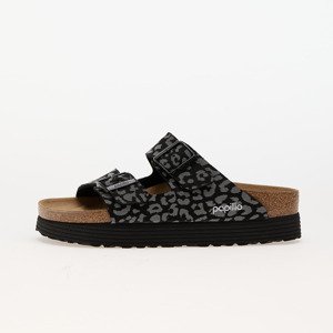 Birkenstock x Papillio Arizona Grooved Leopard Black