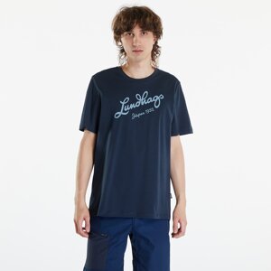 Lundhags Järpen Logo T-Shirt M Deep Blue