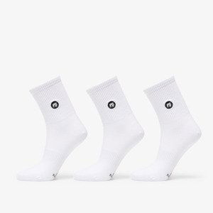 Footshop Short Socks 3-Pack White