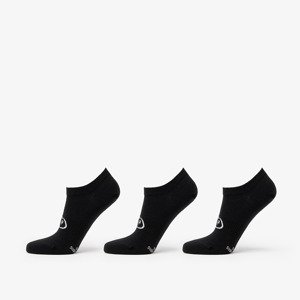 Footshop Invisible Socks 3-Pack Black