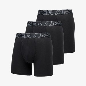 Under Armour M Performance Cotton 6in 3-Pack Black M