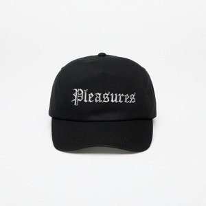 PLEASURES Chrome Snapback Black