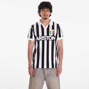 Tričko COPA Juventus FC 1984 - 85 Retro Football Shirt UNISEX Black/ White XL