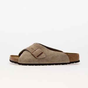 Tenisky Birkenstock Arosa Velvet Leather Taupe EUR 38