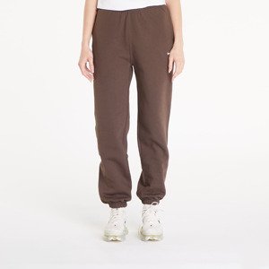 Tepláky Nike Solo Swoosh Women's Fleece Pants Baroque Brown/ White L