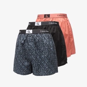 Calvin Klein Amplified Classics Cotton Boxer Slim 3-Pack Multicolor L