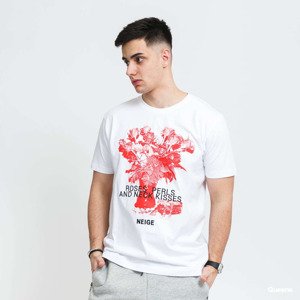 Tričko Neige Roses Tee White M