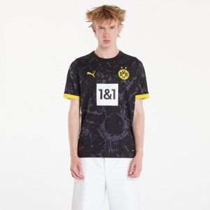 Tričko PUMA Borussia Dortmund Away Replica Jersey T-Shirt Black/ Cyber Yellow XXL