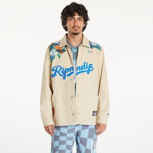 Bunda RIPNDIP Los Ripndip Twill Coaches Jacket Khaki L