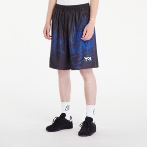 Šortky Y-3 JFA Graphic Shorts UNISEX Black/ Bold Blue S