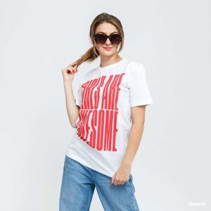 Tričko Girls Are Awesome Stand Tall Tee White S