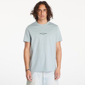 Tričko FRED PERRY Embroidered T-Shirt Silver Blue L