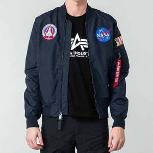 Alpha Industries MA-1 TT NASA Reversible II Blue