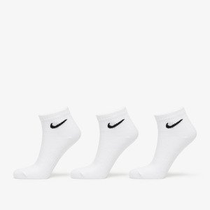 Nike Everyday Lightweight Ankle Socks 3-Pack White